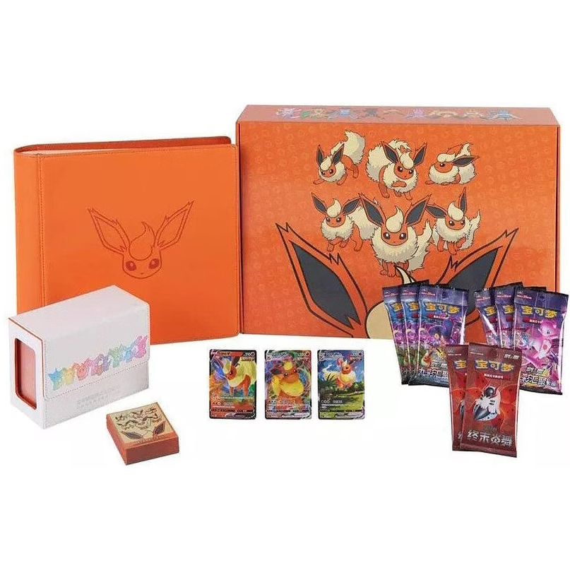 Pokémon TCG: Flareon VMAX Gift Box 2
