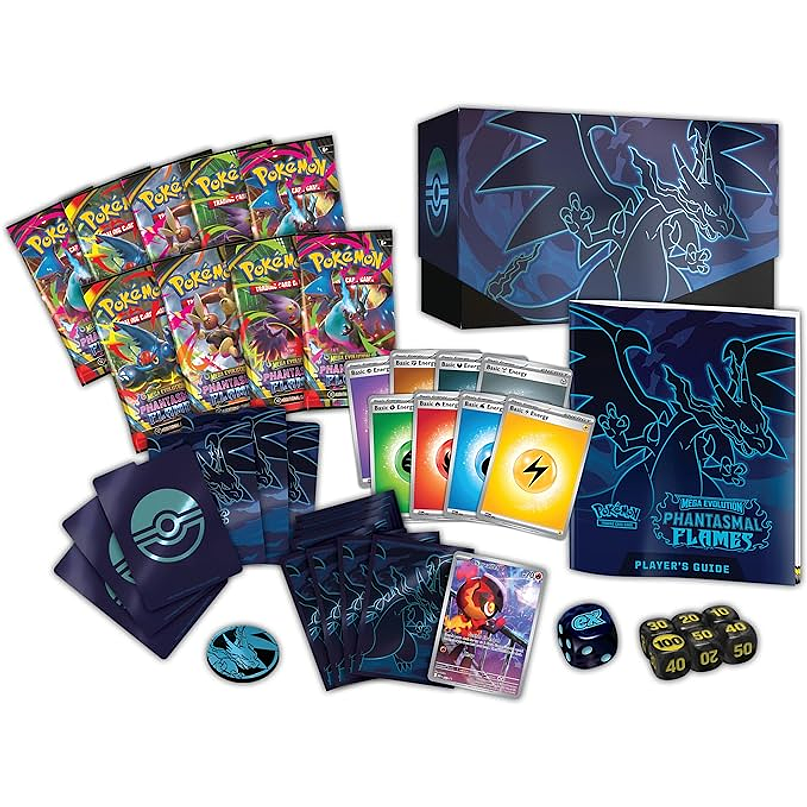 Pokémon TCG Mega evolution: Phantasmal Flames Elite Trainer Box 3