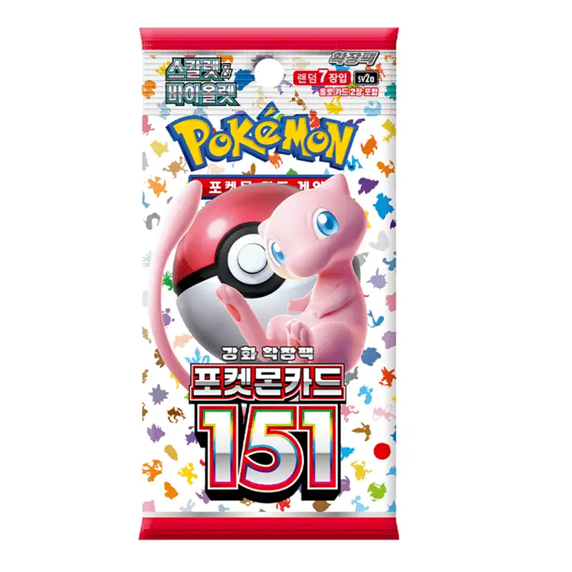 Pokémon TCG 151 SV2a – Booster Pack Coreano 1