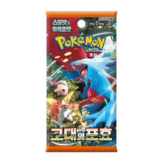 Pokémon TCG Ancient Roar SV4K – Booster Coreano 1