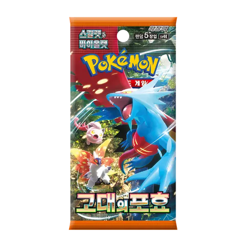 Pokémon TCG Ancient Roar SV4K – Booster Coreano 1