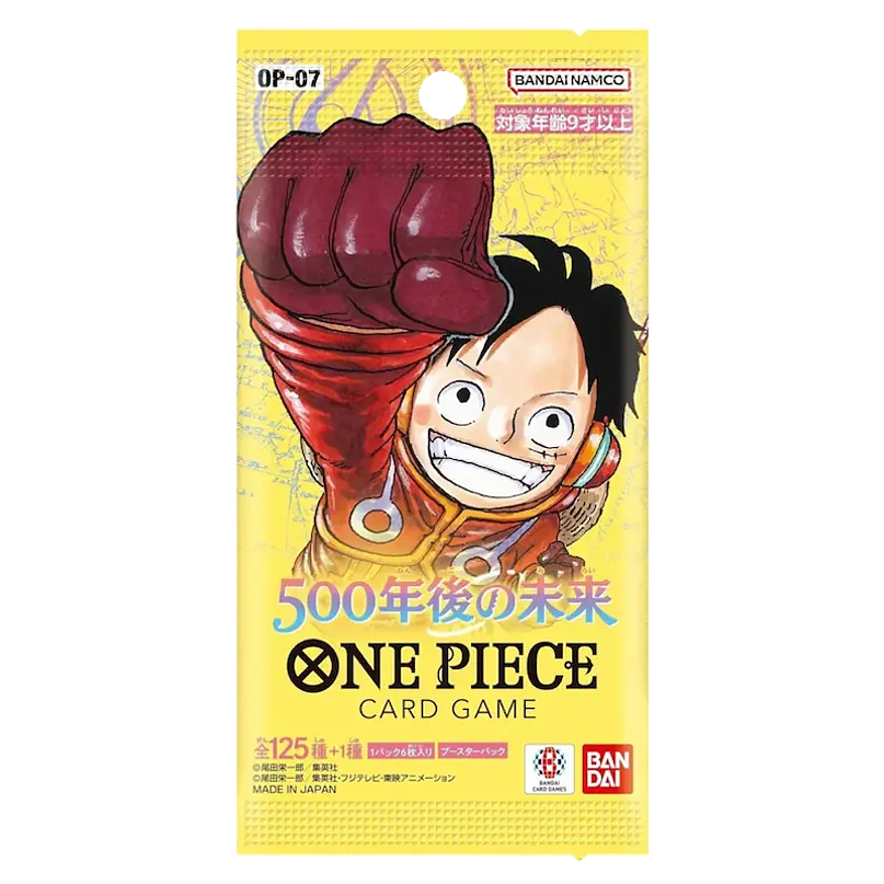 One Piece Card Game: 500 Years in the Future (OP-07) – Booster Japonês 1