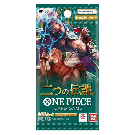 One Piece Card Game OP-08 Two Legends – Booster Japonês 1
