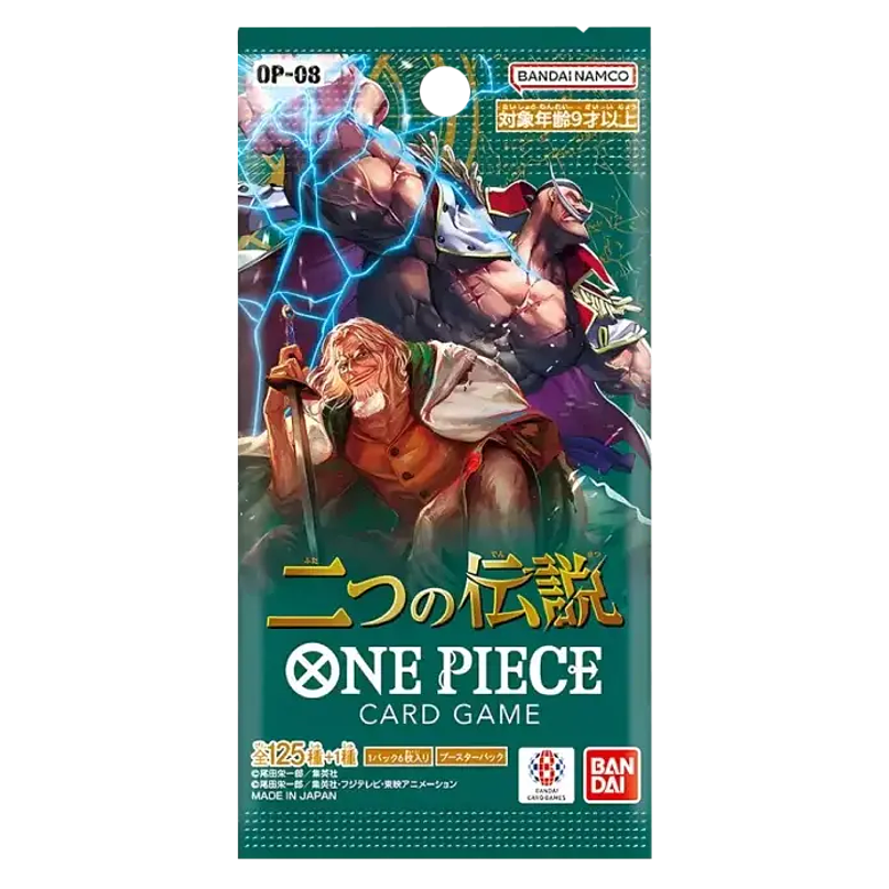 One Piece Card Game OP-08 Two Legends – Booster Japonês 1