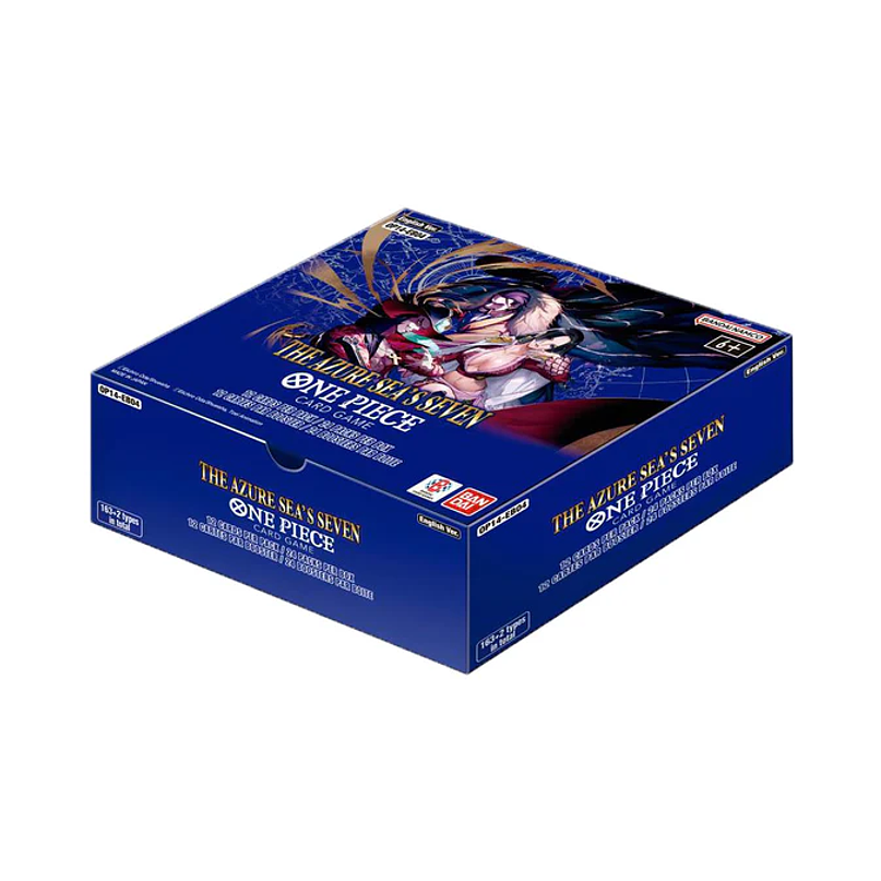 One Piece Card Game OP-14 “The Azure Sea’s Seven” Booster Display (24 Boosters) EN 2