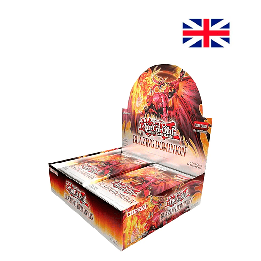 Yu-Gi-Oh! TCG Blazing Dominion Booster Box Display (24 Boosters) EN 1