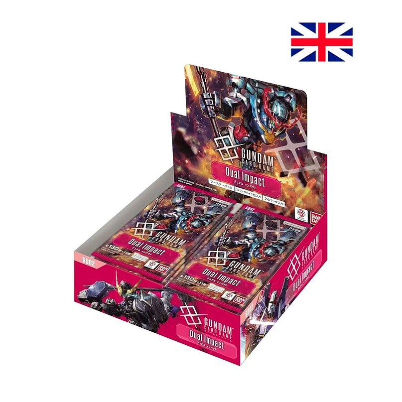Gundam Card Game GD-02 Booster Box Display (24 Boosters) EN 1