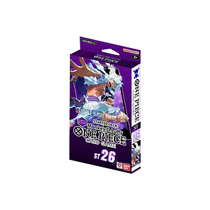 One Piece Card Game – Starter Deck ST26 Purple/Black Monkey D. Luffy (Inglês)