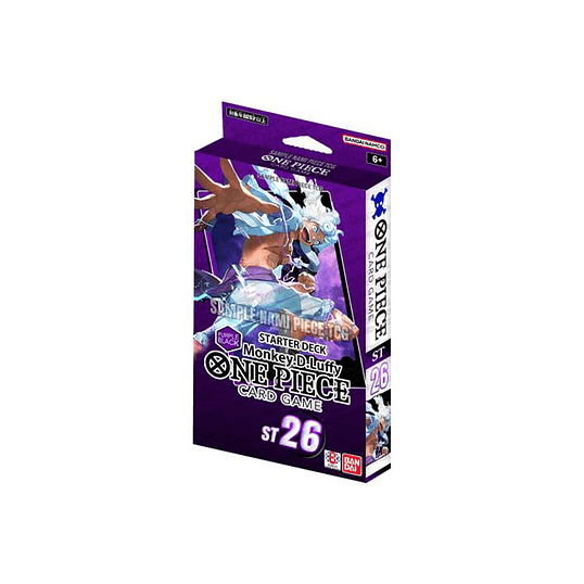 One Piece Card Game – Starter Deck ST26 Purple/Black Monkey D. Luffy (Inglês) 1