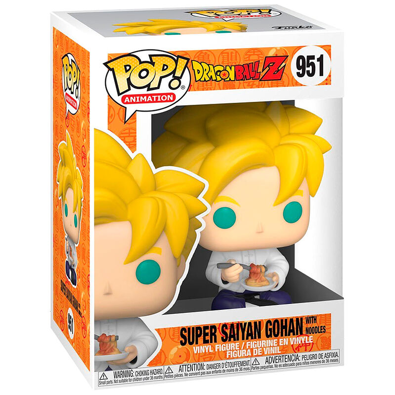 Funko Pop! Dragon Ball Z – Super Saiyan Gohan with Noodles #951 1