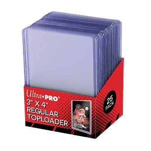 Ultra Pro – Regular Toploader para Cartas (25 Unidades)