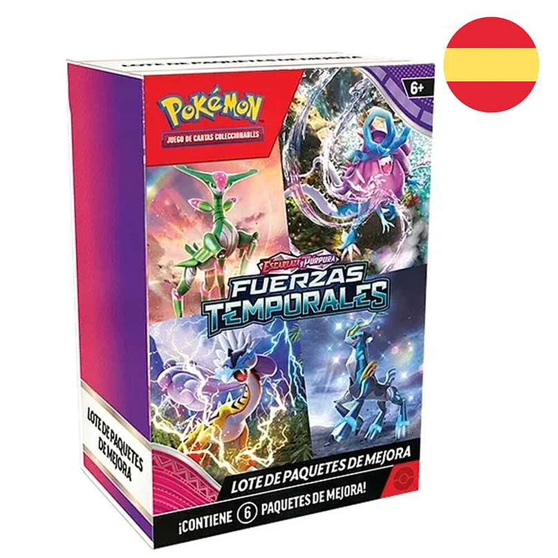 Pokémon TCG – Booster Bundle Fuerzas Temporales (Espanhol) 1