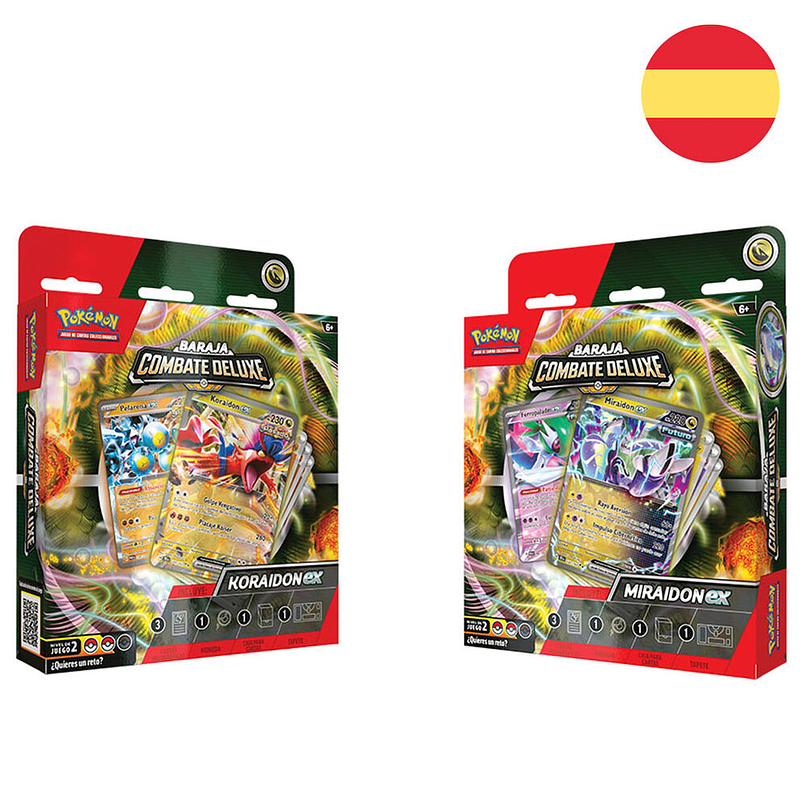 Pokémon TCG – Baralho Koraidon & Miraidon (Espanhol) 1