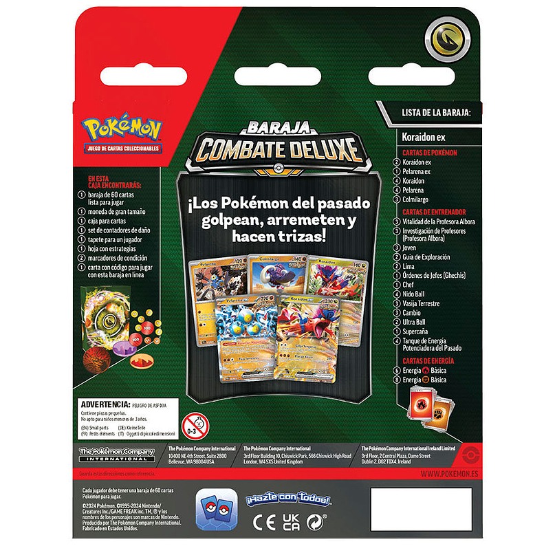 Pokémon TCG – Baralho Koraidon & Miraidon (Espanhol) 6