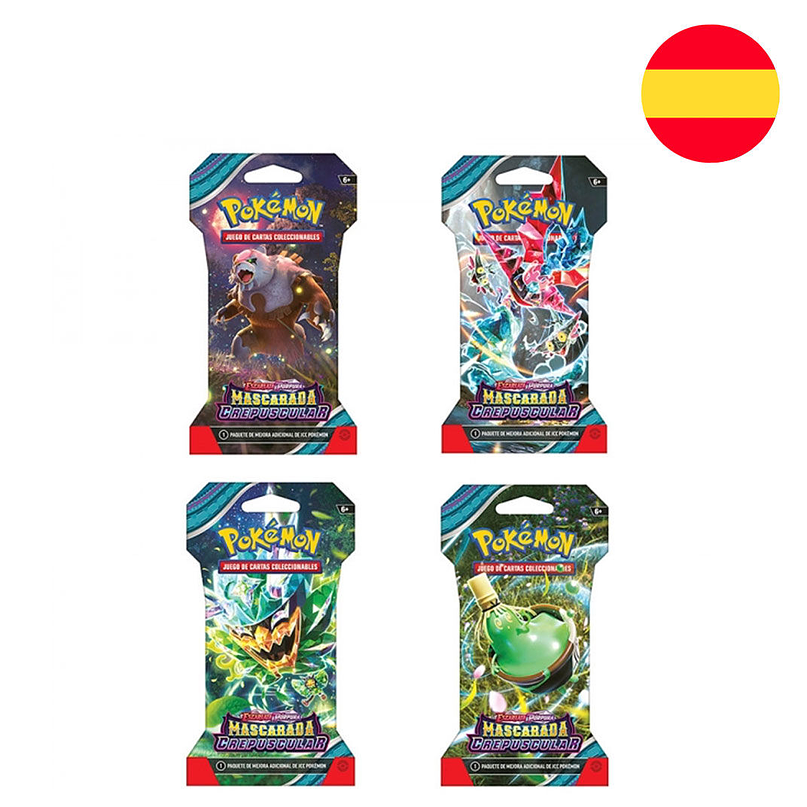 Pokémon TCG – Booster Mascarada Crepuscular (Espanhol) 1