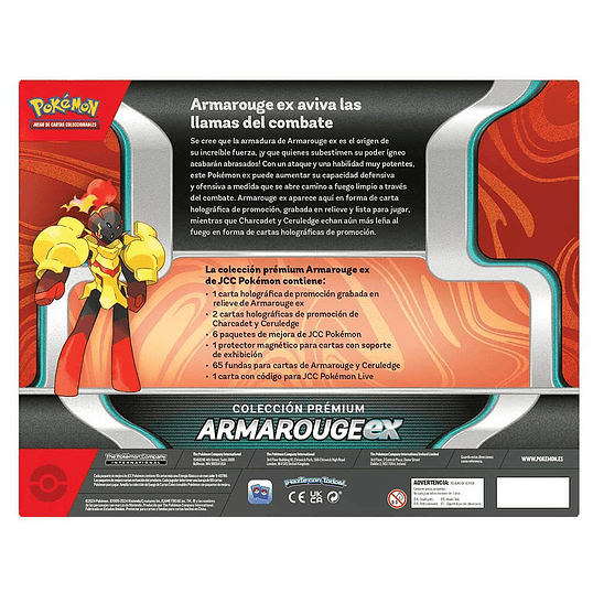 Pokémon TCG – Blister Armarouge (Espanhol) 2