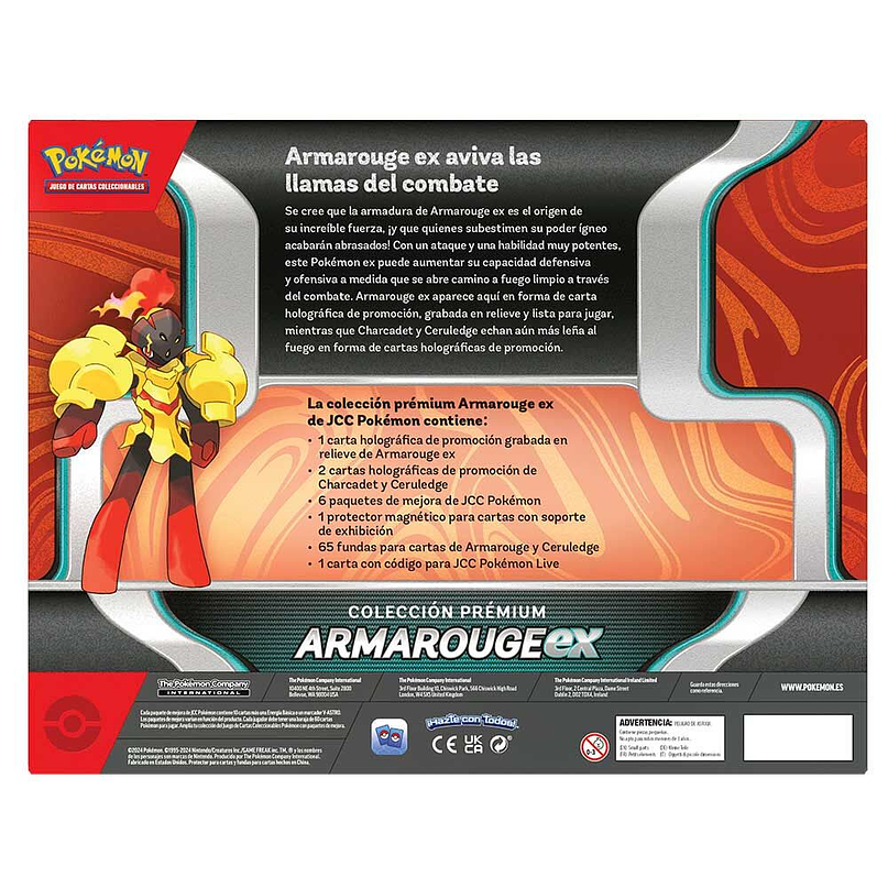 Pokémon TCG – Blister Armarouge (Espanhol) 2