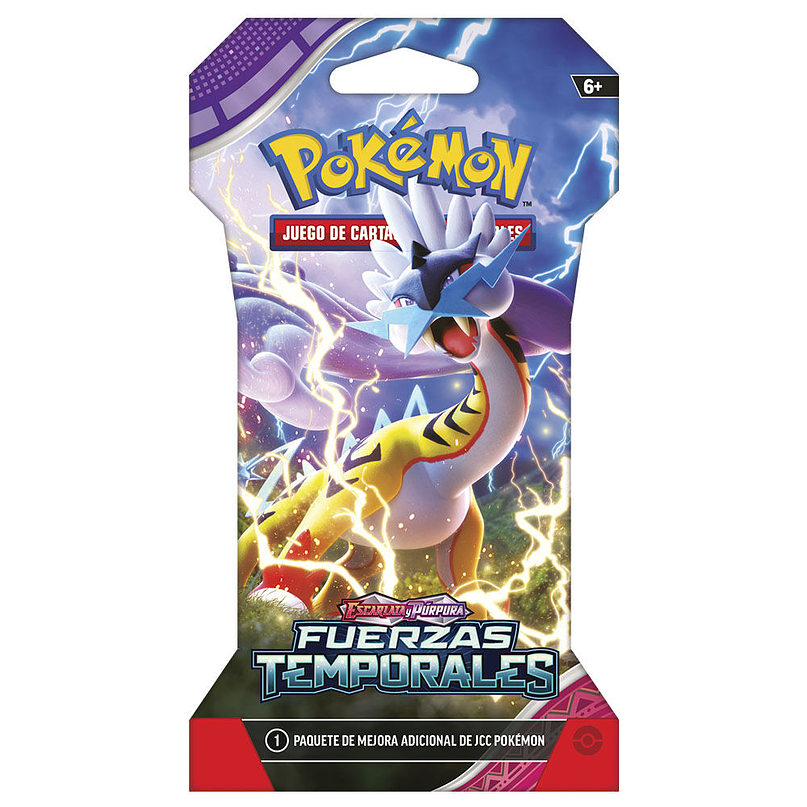 Pokémon TCG – Booster Fuerzas Temporales (Escarlata & Púrpura) (Espanhol) 2