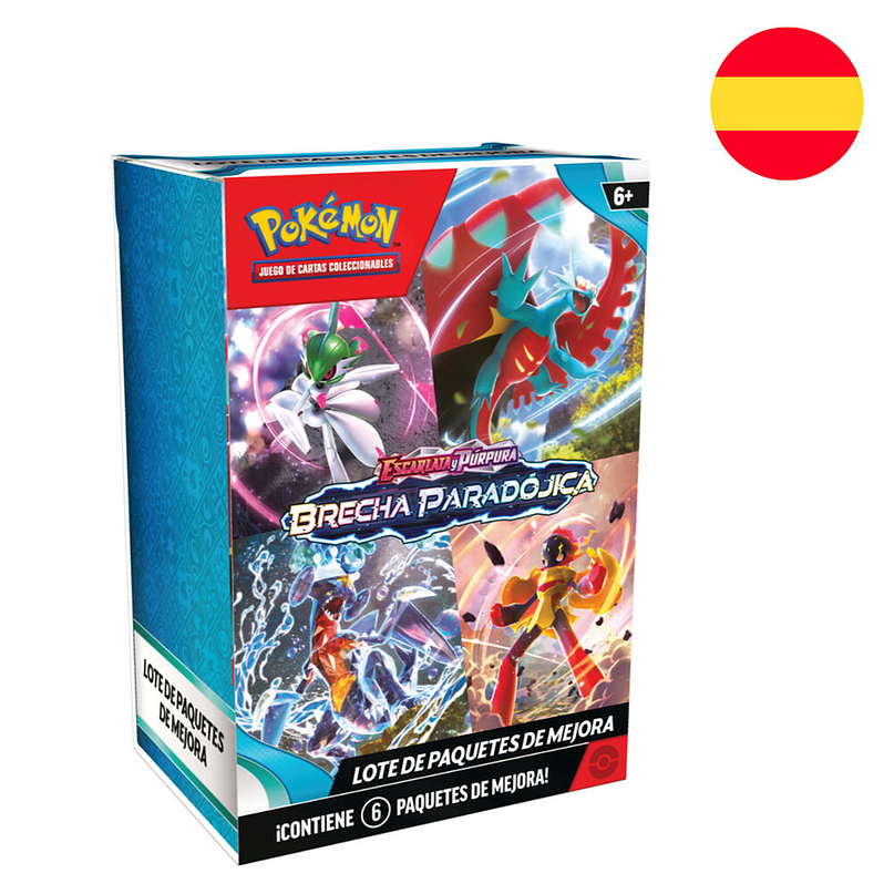 Pokémon TCG – Booster Bundle Brecha Paradoxal (Espanhol) 1