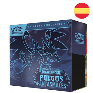 Pokémon TCG – Elite Trainer Box Fuegos Fantasmales (Espanhol)