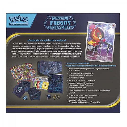 Pokémon TCG – Elite Trainer Box Fuegos Fantasmales (Espanhol) 3
