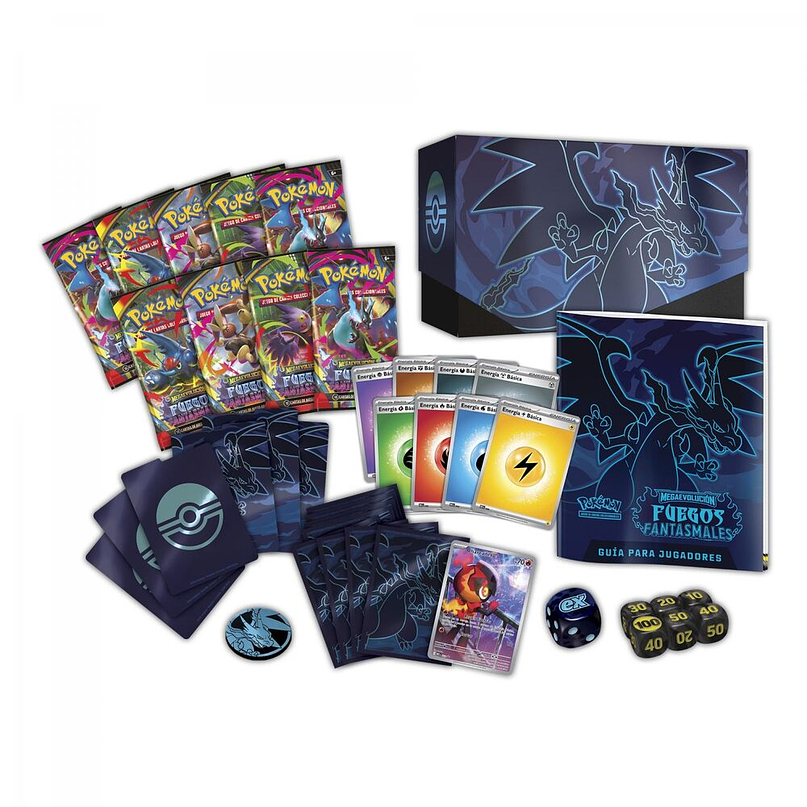 Pokémon TCG – Elite Trainer Box Fuegos Fantasmales (Espanhol) 2