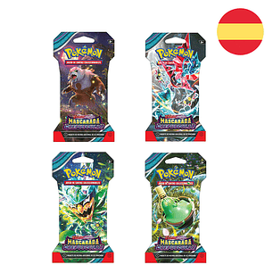 Pokémon TCG – Booster Mascarada Crepuscular (Escarlata & Púrpura) (Espanhol)
