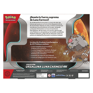 Pokémon TCG – Blister Ursaluna Lua Carmesim (Espanhol)