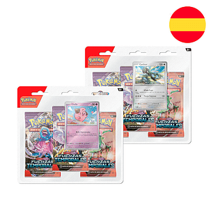 Pokémon TCG – Blister 3 Boosters Fuerzas Temporales (Espanhol)