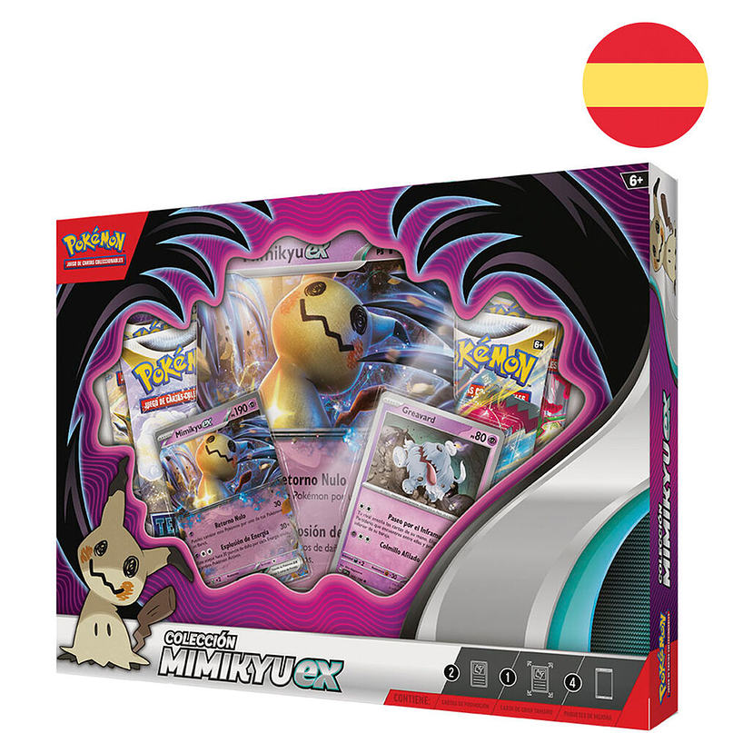 Pokémon TCG – Blister Mimikyu ex (Espanhol) 1
