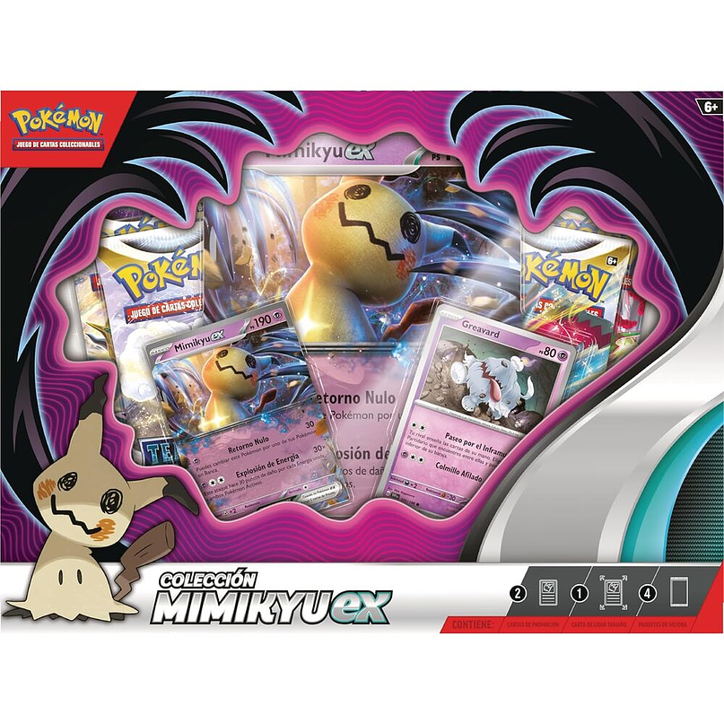 Pokémon TCG – Blister Mimikyu ex (Espanhol) 4