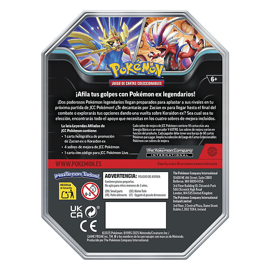 Pokémon TCG – Lata Summer com Carta Promo (Espanhol) 3