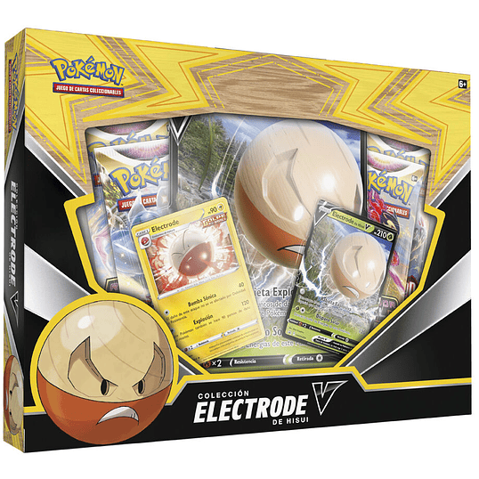 Pokémon TCG – Blister Electrode de Hisui V (Espanhol) 2