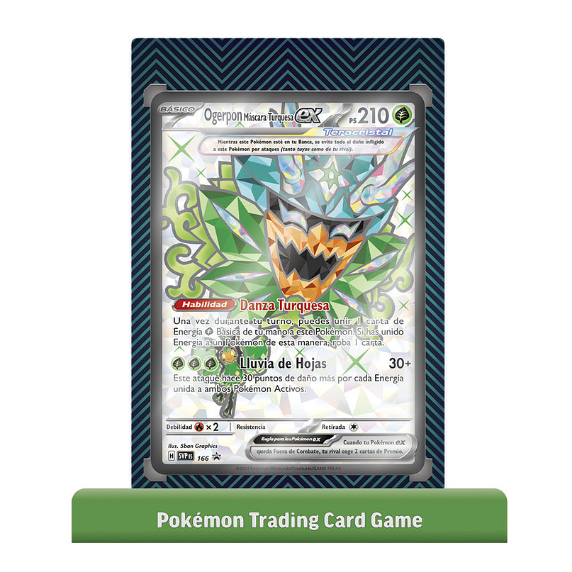 Pokémon TCG – Ogerpon ex Premium Collection (Espanhol) 4