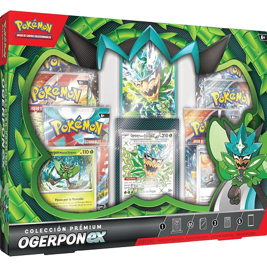 Pokémon TCG – Ogerpon ex Premium Collection (Espanhol) 2