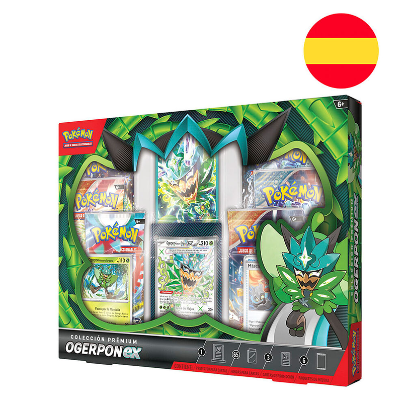 Pokémon TCG – Ogerpon ex Premium Collection (Espanhol) 1