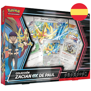 Pokémon TCG – Zacian ex de Paul Box (Espanhol)
