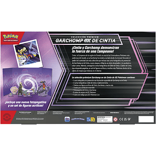 Pokémon TCG – Garchomp ex de Cíntia: Juntos de Aventuras (Premium Collection) (Espanhol)