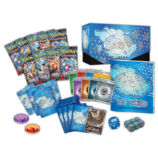 Pokémon TCG – Elite Trainer Box Corona Astral (Escarlata & Púrpura) (Espanhol) 2