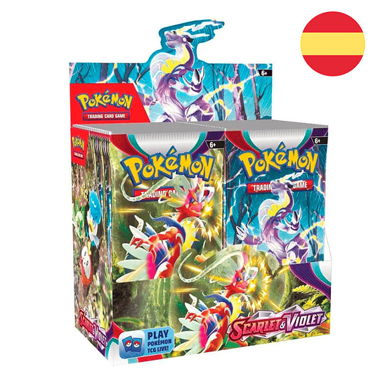 Pokémon TCG – Booster Box Escarlata & Púrpura (Base Set) (Espanhol) 1