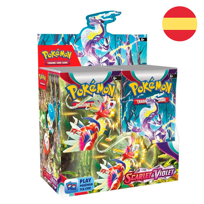 Pokémon TCG – Booster Box Escarlata & Púrpura (Base Set) (Espanhol) 1
