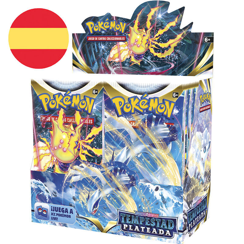 Pokémon TCG – Booster Box Tempestade Prateada (Espada & Escudo) (Espanhol) 1