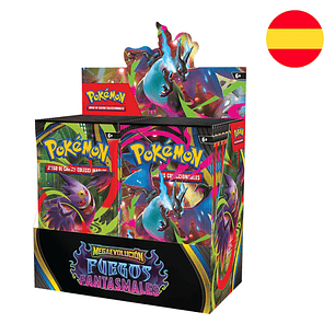 Pokémon TCG – Booster Box Fuegos Fantasmales (Espanhol)