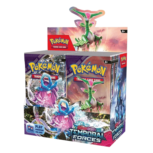 Pokémon TCG – Booster Box Temporal Forces (Scarlet & Violet) (Inglês) 1