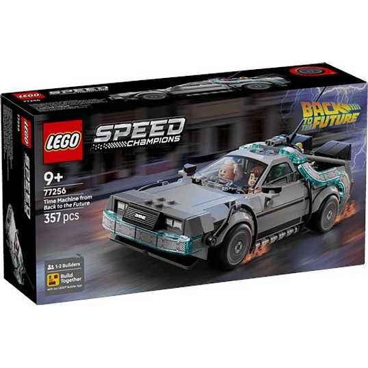 LEGO Speed Champions – Máquina do Tempo de Regresso ao Futuro (77256) 1