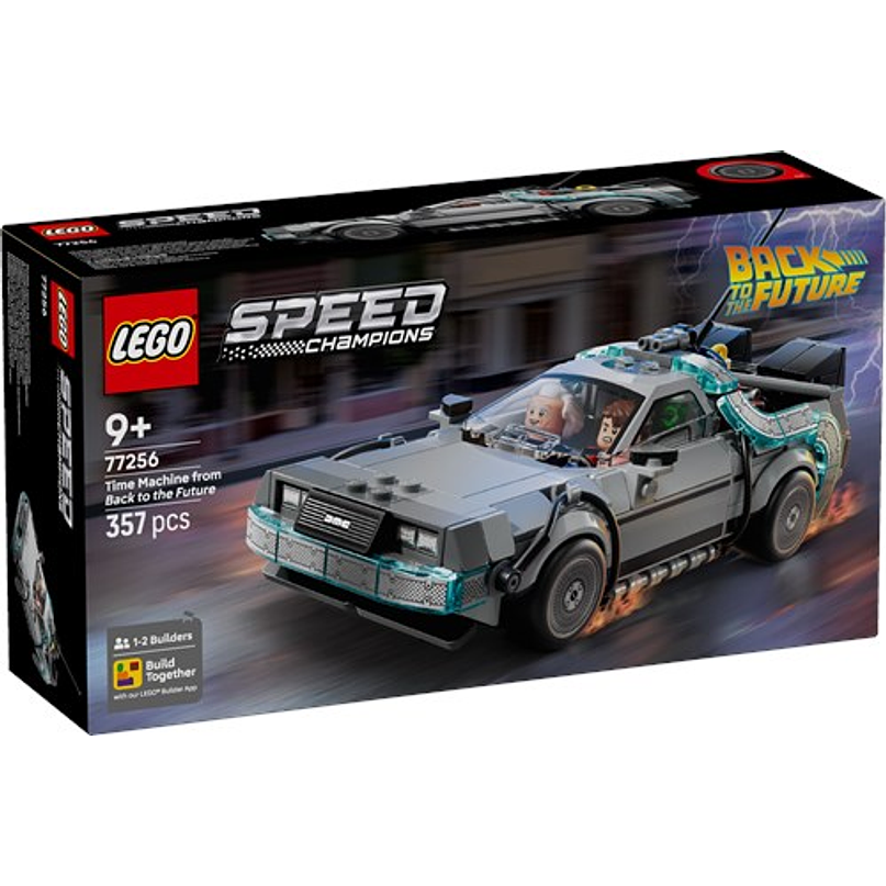 LEGO Speed Champions – Máquina do Tempo de Regresso ao Futuro (77256) 1