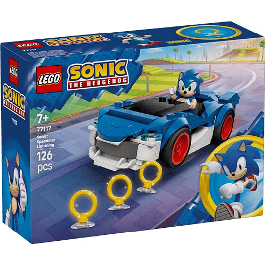 LEGO Sonic the Hedgehog – Sonic: Fulmine Supersónico (77117) 1