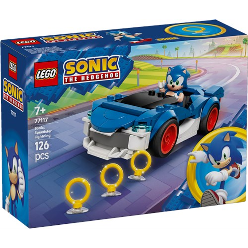 LEGO Sonic the Hedgehog – Sonic: Fulmine Supersónico (77117) 1