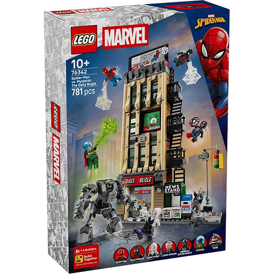 LEGO Marvel Super Heroes – Spider-Man vs. Mysterio: O Daily Bugle (76342) 1