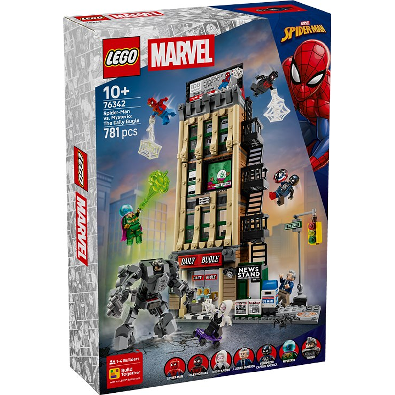 LEGO Marvel Super Heroes – Spider-Man vs. Mysterio: O Daily Bugle (76342) 1